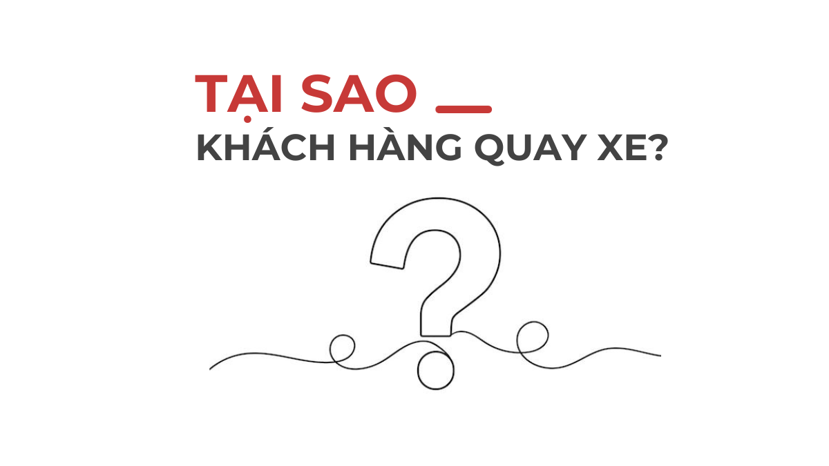 vì sao khách hàng không mua nữa