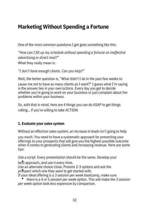 Fitness Marketing: A Guide to Marketing Your Fitness Business