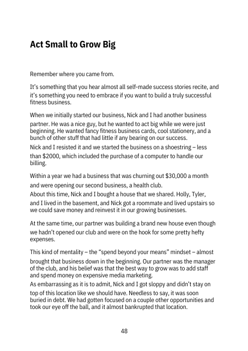 Fitness Business: The Definitive Guide to Being a Fitness Entrepreneur