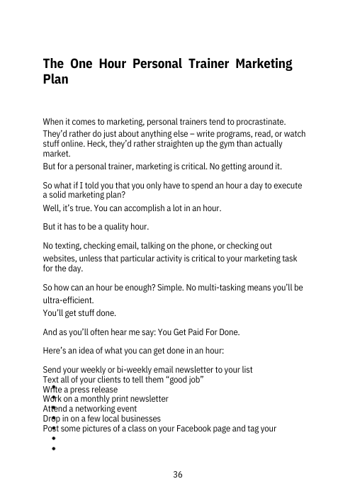 Fitness Marketing: A Guide to Marketing Your Fitness Business