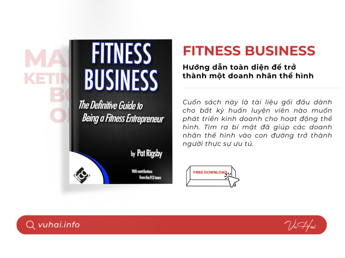 Sách Fitness Business The Definitive Guide to Being a Fitness Entrepreneur