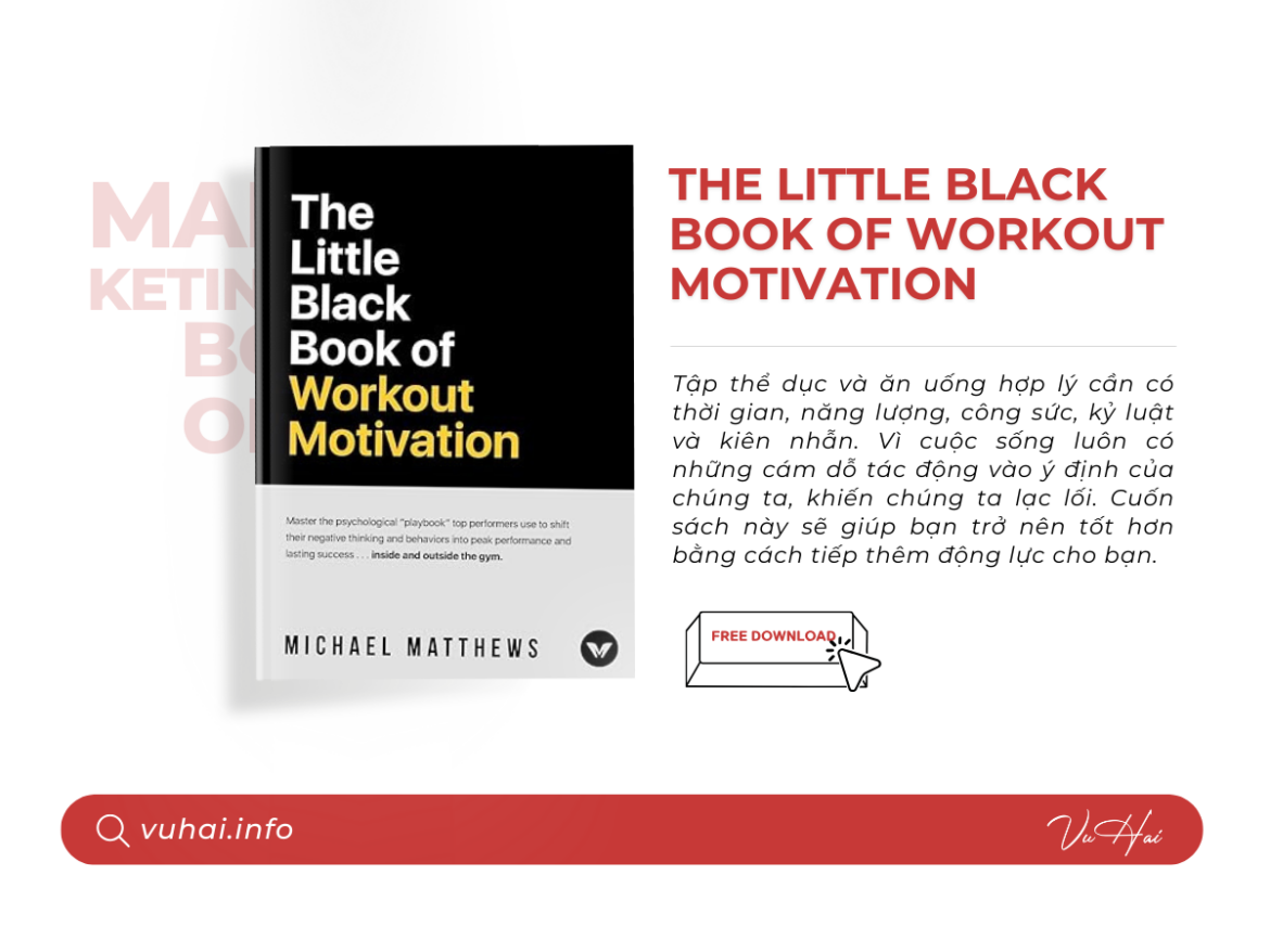 Sách The Little Black Book of Workout Motivation