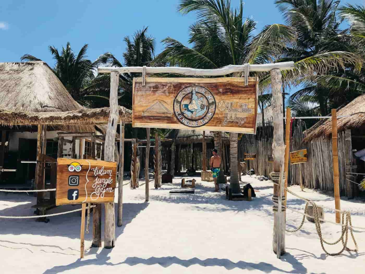 Phòng tập Tulum jungle gym độc đáo