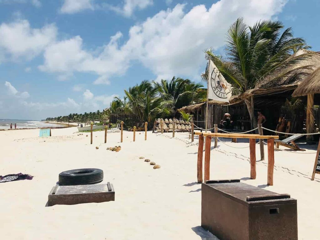 Tulum Jungle gym môi trường bên ngoài
