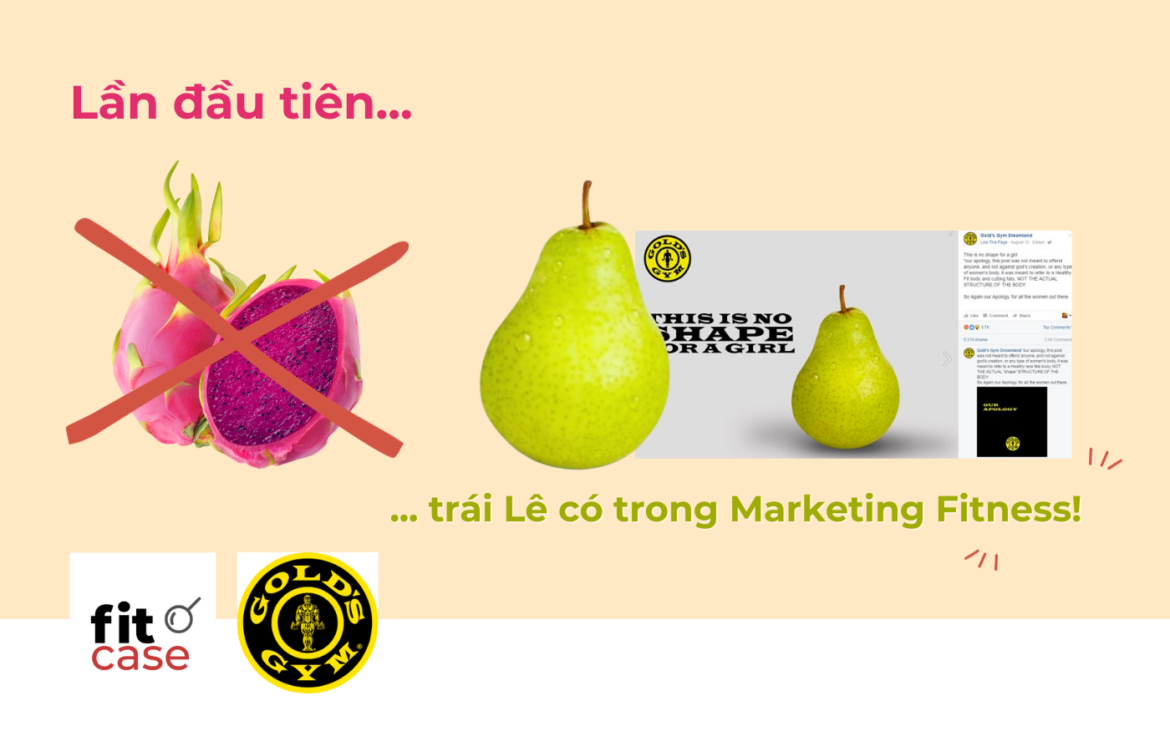 GOLD’s gym xin lỗi công chúng vì thông điệp không chuẩn mực
