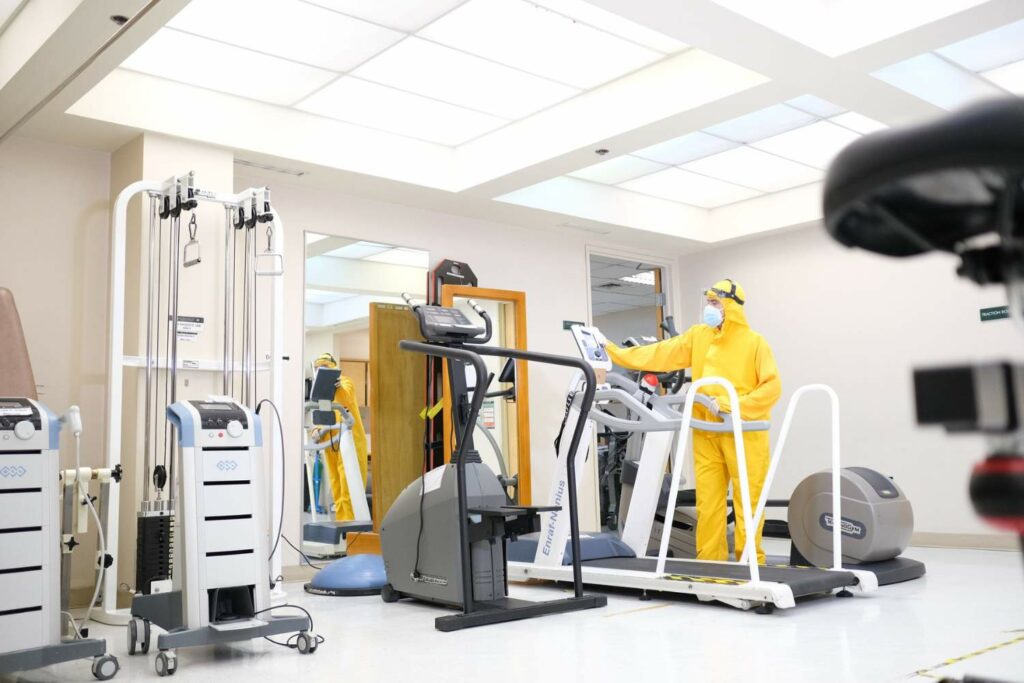 Trung tâm thể dục tại bệnh viện