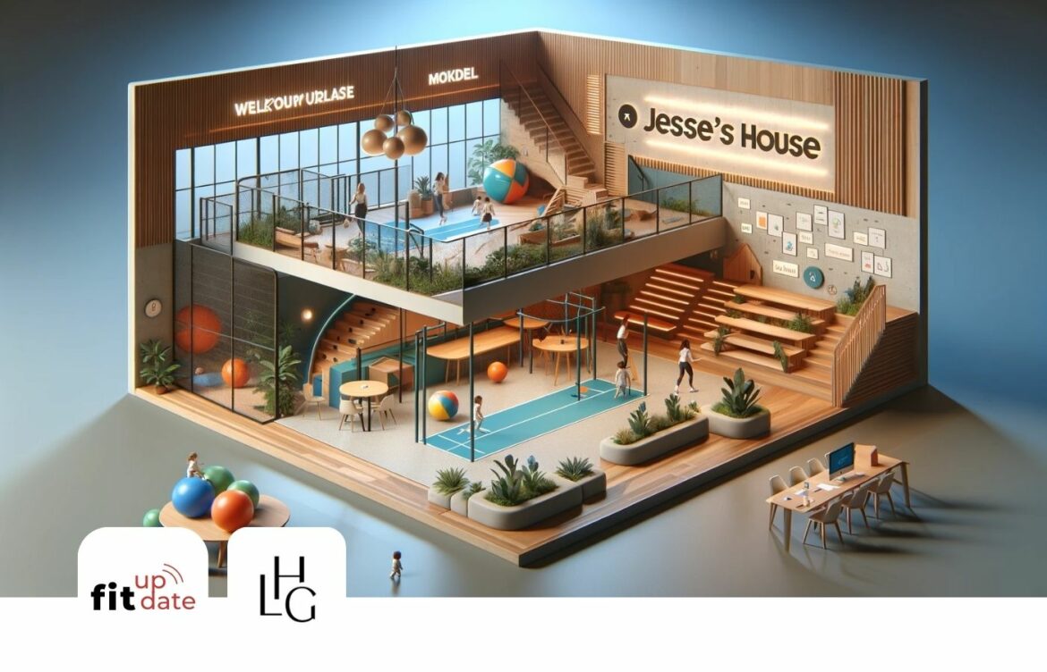 Mô hình kết hợp giữa Tập luyện, làm việc và trông trẻ